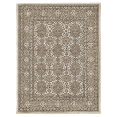 Tapis Tabriz design vintage de style vintage