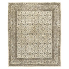 Vintage Style Tabriz Hadji Jalili Revival Rug