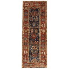 Mid-20th Century Vintage Persian Tribal Bakshaish Rug