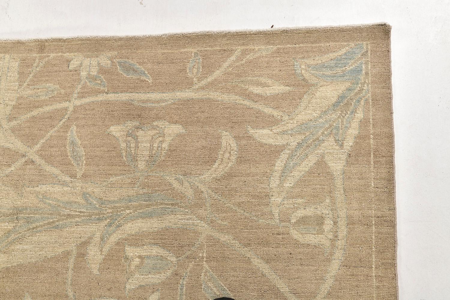 William Morris Design Vintage Vintage-Teppich im Vintage-Stil im Angebot 2