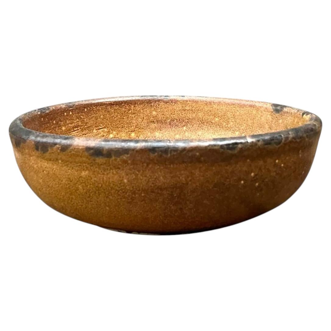 Vintage Styles Mid-Century Modern Glazed Ceramic Bowl