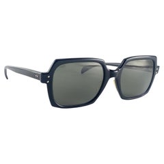 Vintage " Suave "  Midcentury Black Sunglasses 1960's Made in France