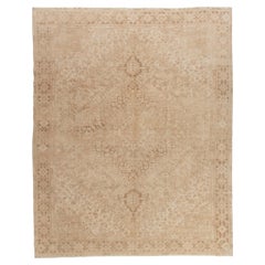 Vintage Persian Subdued Heriz Rug 11'6 X 14'7