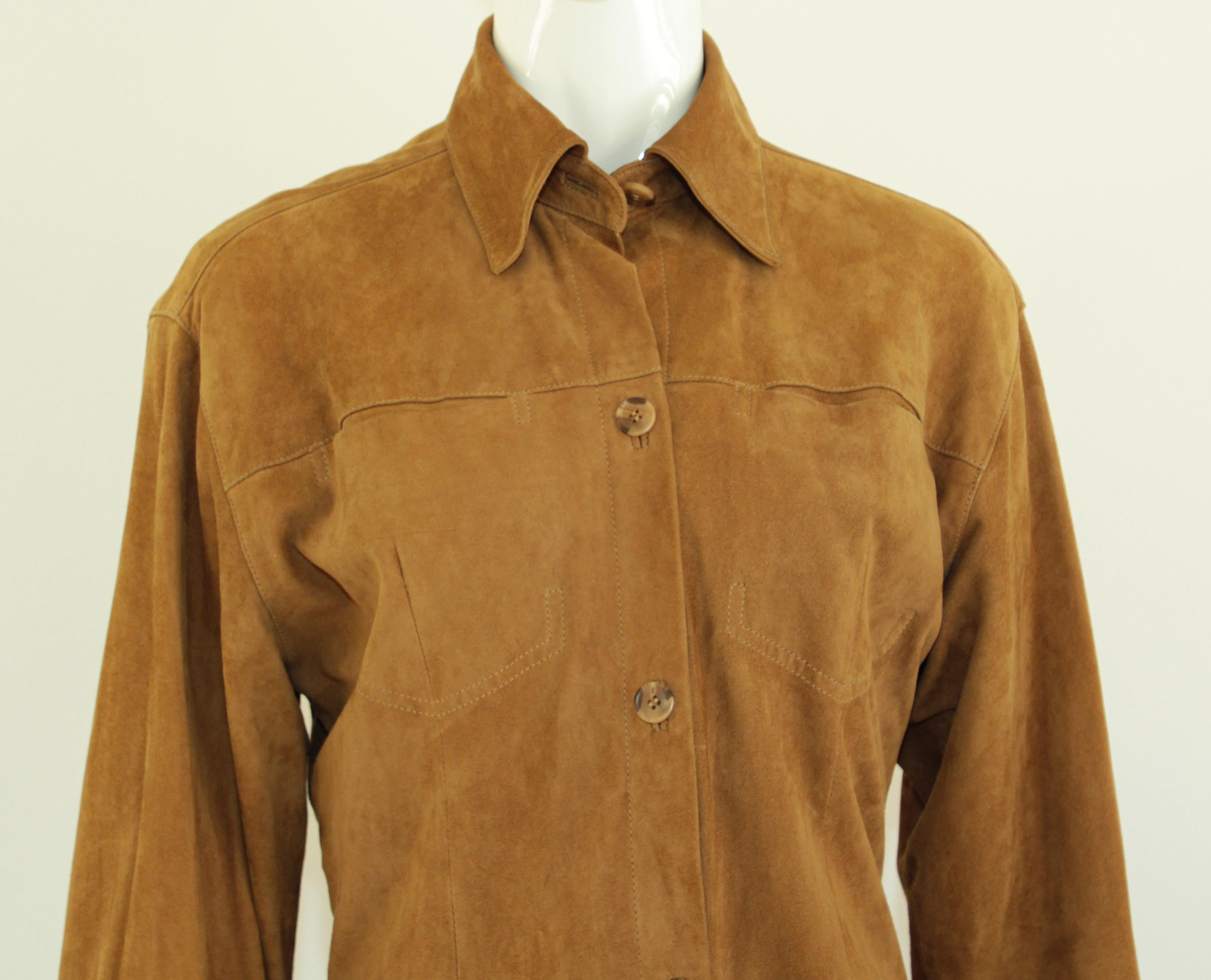 suede shirt womens