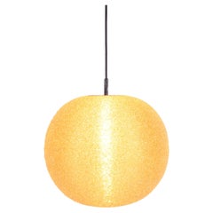 Lampe suspendue vintage en forme de boule de sucre, années 1960