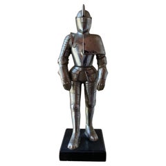 Vintage Suit of Armor Medieval Knight Sculpture Lighter 1930s