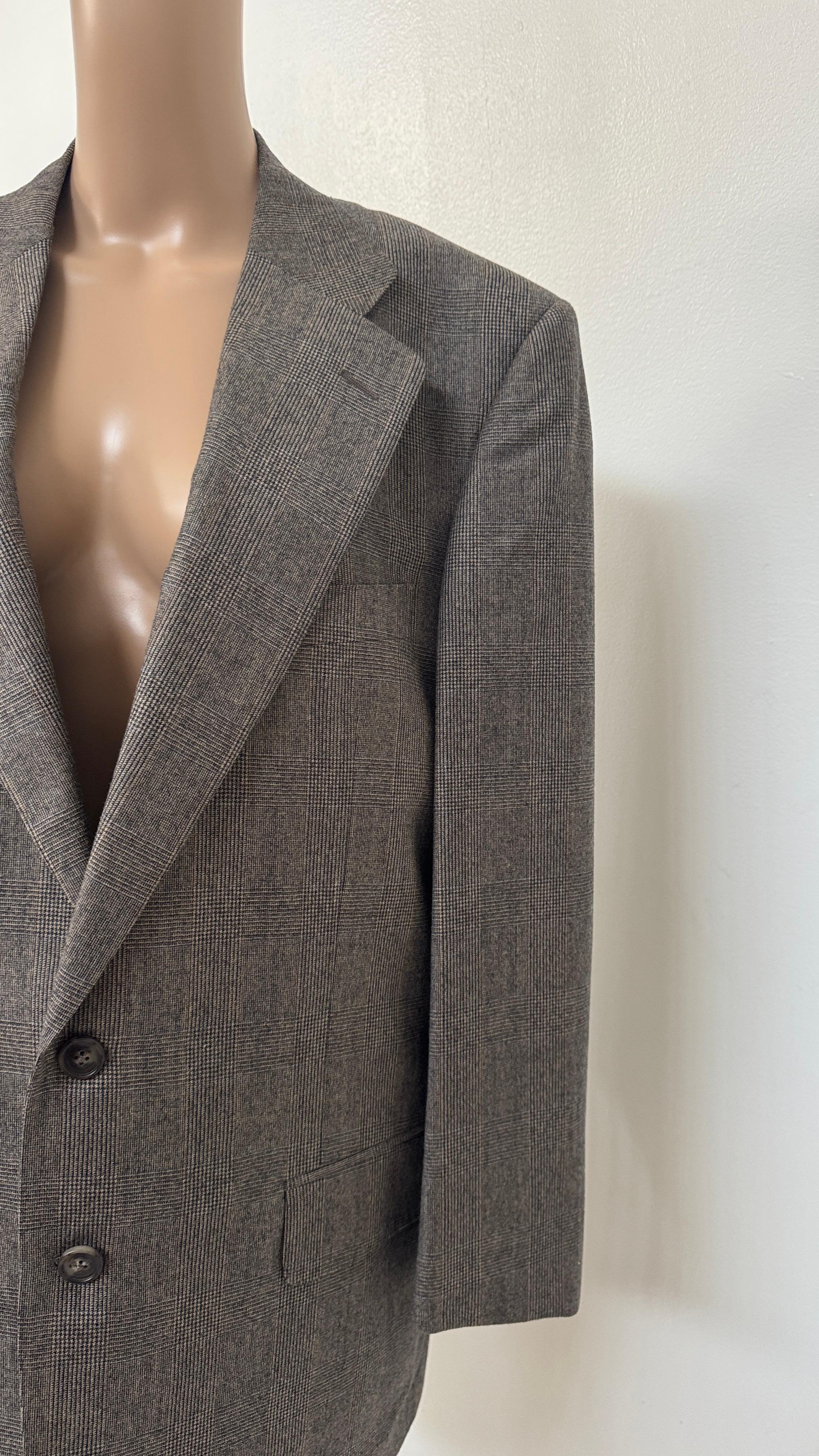 Uomo Vintage Suit of Ermenegildo Zegna “Tindari” in wool - No import duty! in vendita