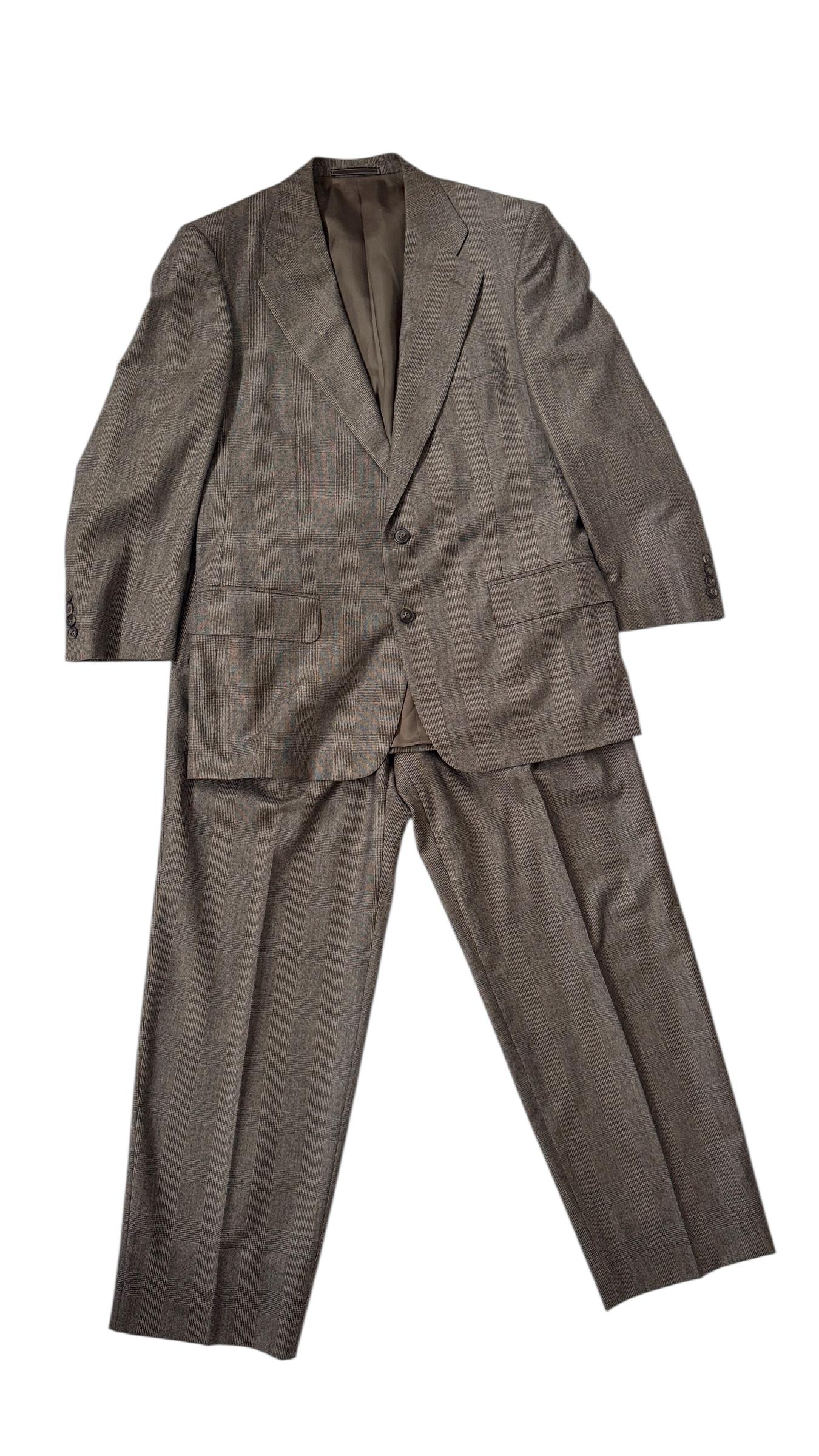 Vintage Suit of Ermenegildo Zegna “Tindari” in wool - No import duty! in vendita 1