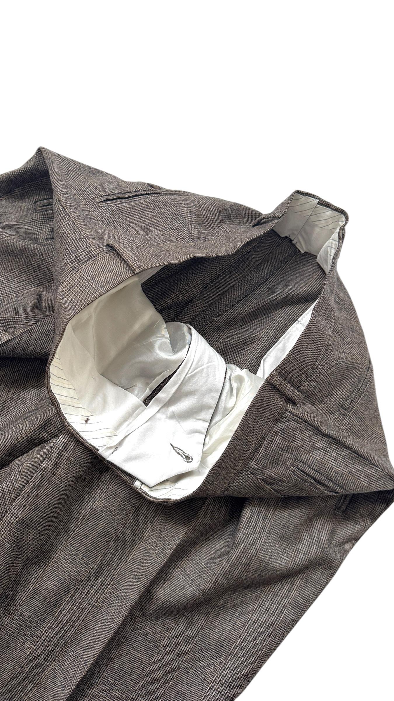 Vintage Suit of Ermenegildo Zegna “Tindari” in wool - No import duty! in vendita 3