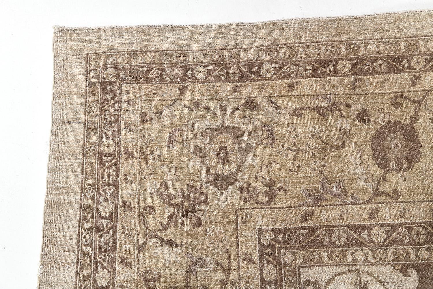 Vintage Sultanabad Style Rug For Sale 3