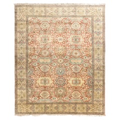 Geometrische Sultanabadd Mahall Vintage Sultanabadd Mahall Overall 13x15ft 404cm x 465cm