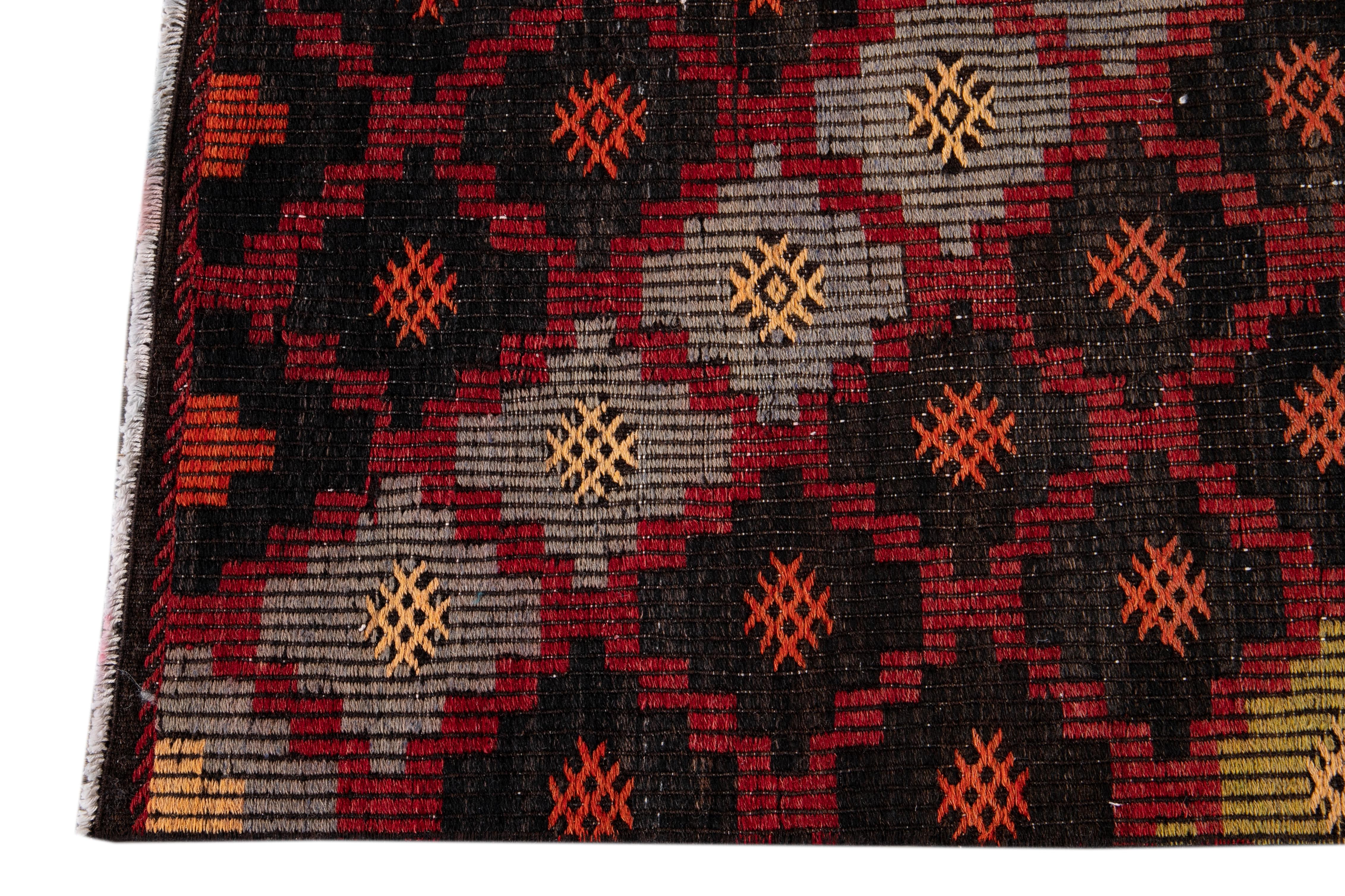 Vintage Sumakh Wool Runner For Sale 4
