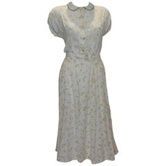 Vestido de verano vintage de algodón de Nelly Don