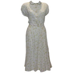 Vintage Summer Cotton Dress by Nelly Don