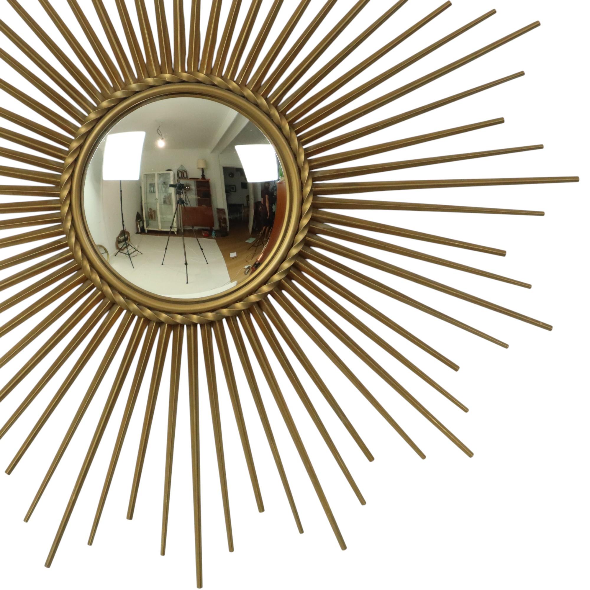 Espejo Sol Vintage Chaty Vallauris XL Francia 70cm en Bueno estado para la venta en Poperinge, BE