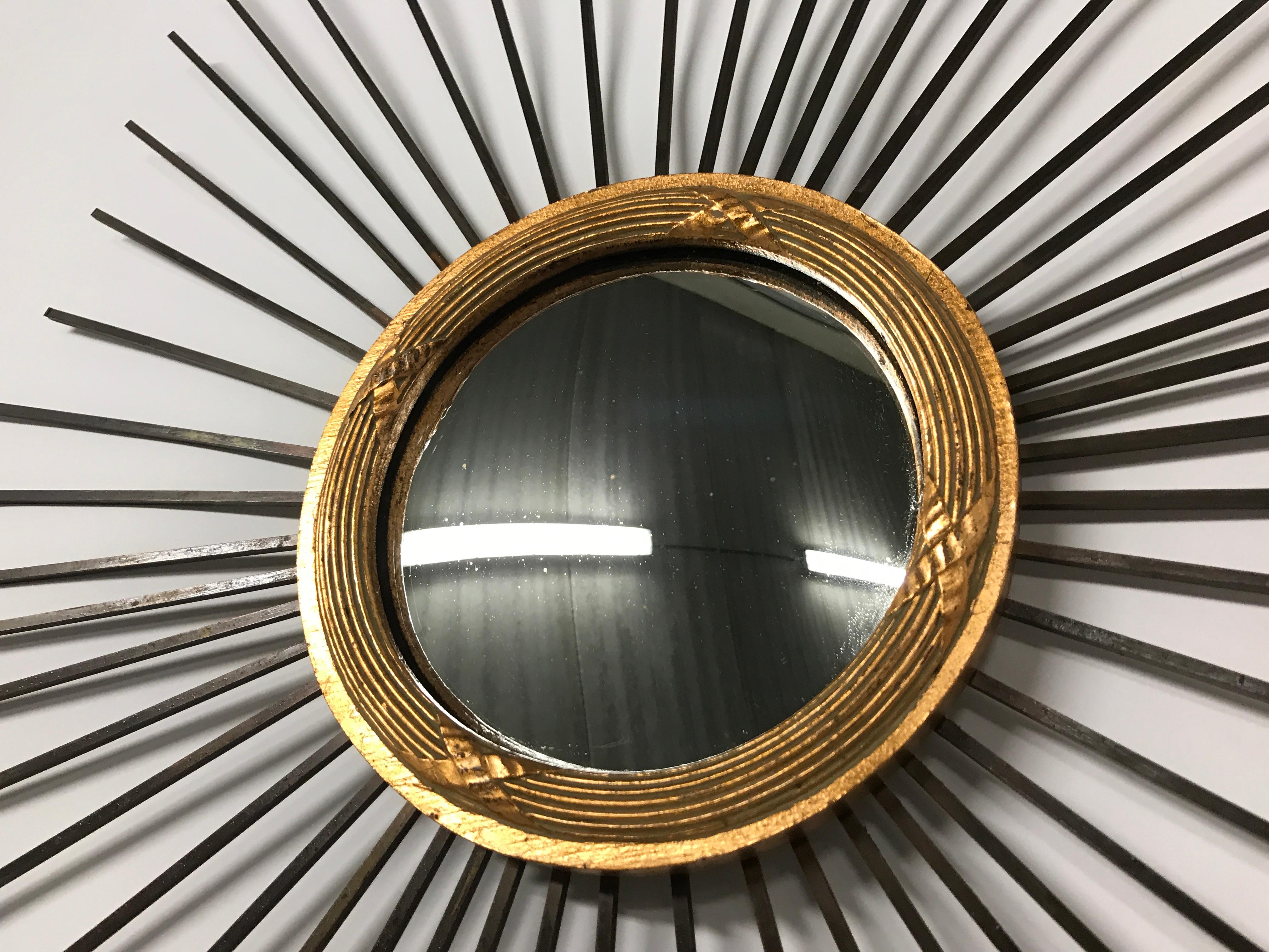 Vintage Sunburst Mirror, 1960s, France 1