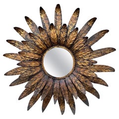 Vintage Sunburst Mirror