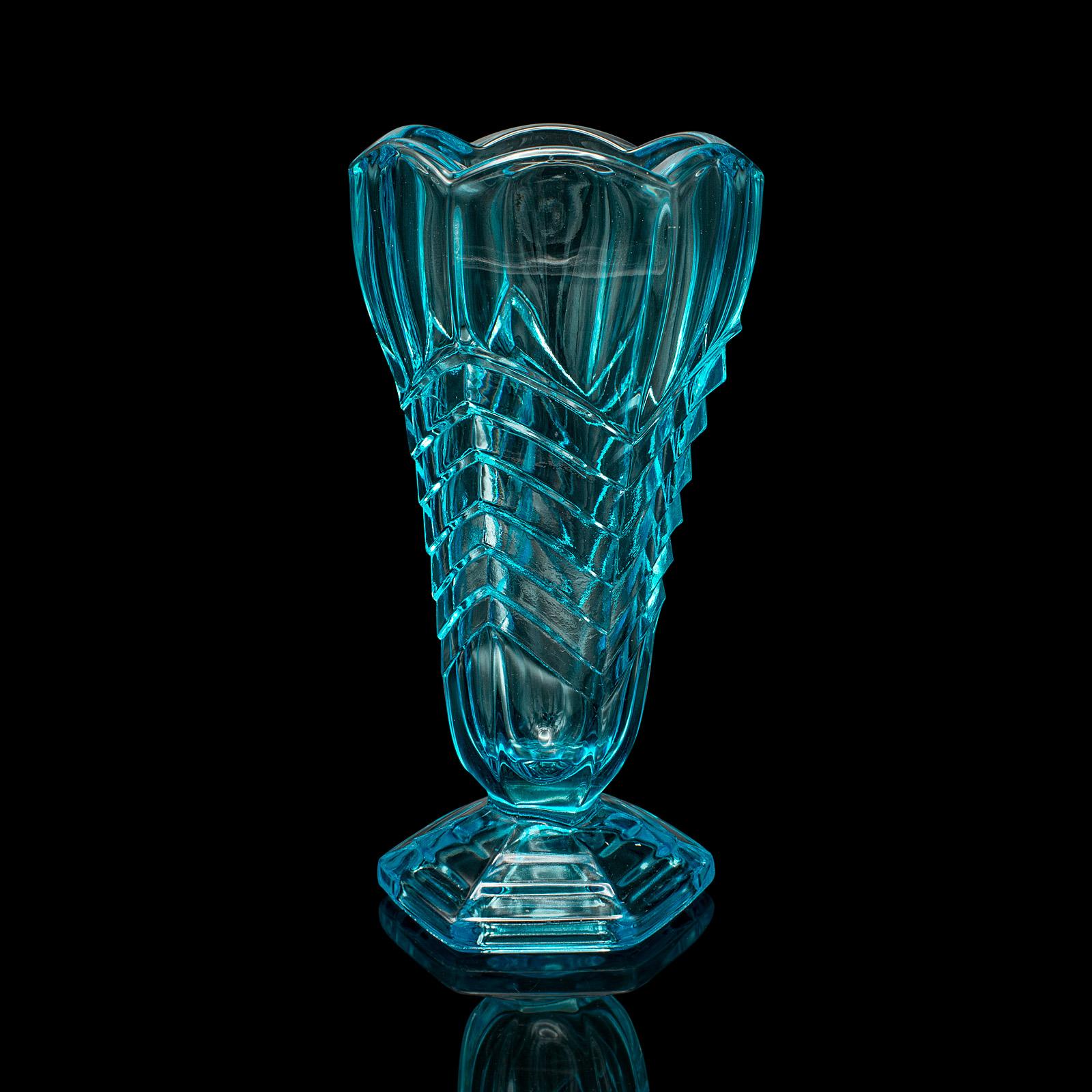 Britannico Coppa Sundae d'epoca, inglese, bicchiere da dessert decorativo, Art Decor, Circa 1930 in vendita