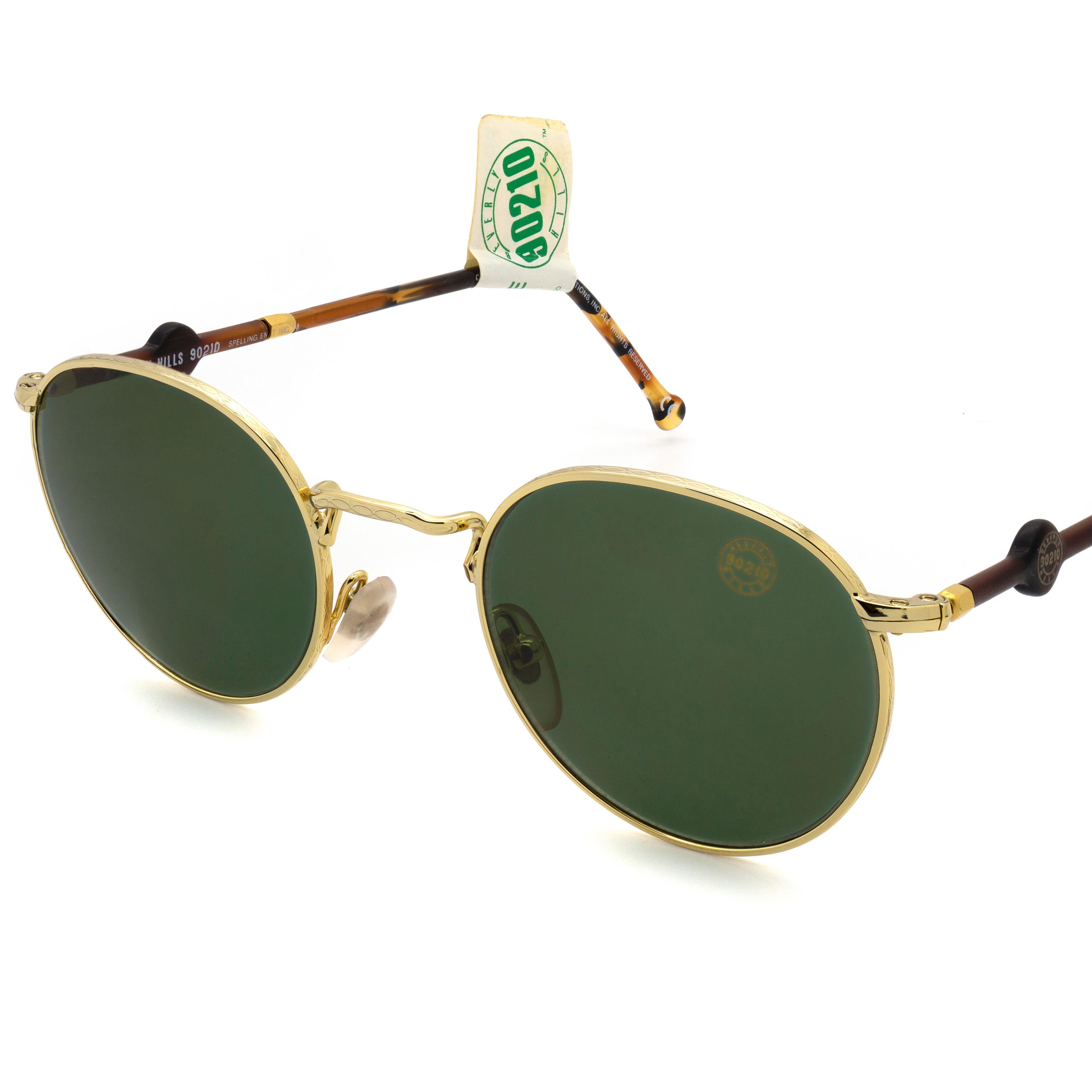 Black Vintage sunglasses by Dylan Beverly Hills 90210 For Sale