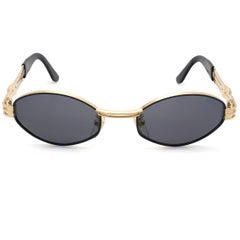 Vintage sunglasses by Lozza, 80s hexagonal sunglasses