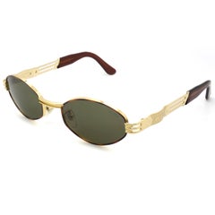 Sechseckige Vintage-Sonnenbrille von Lozza, 80er Jahre
