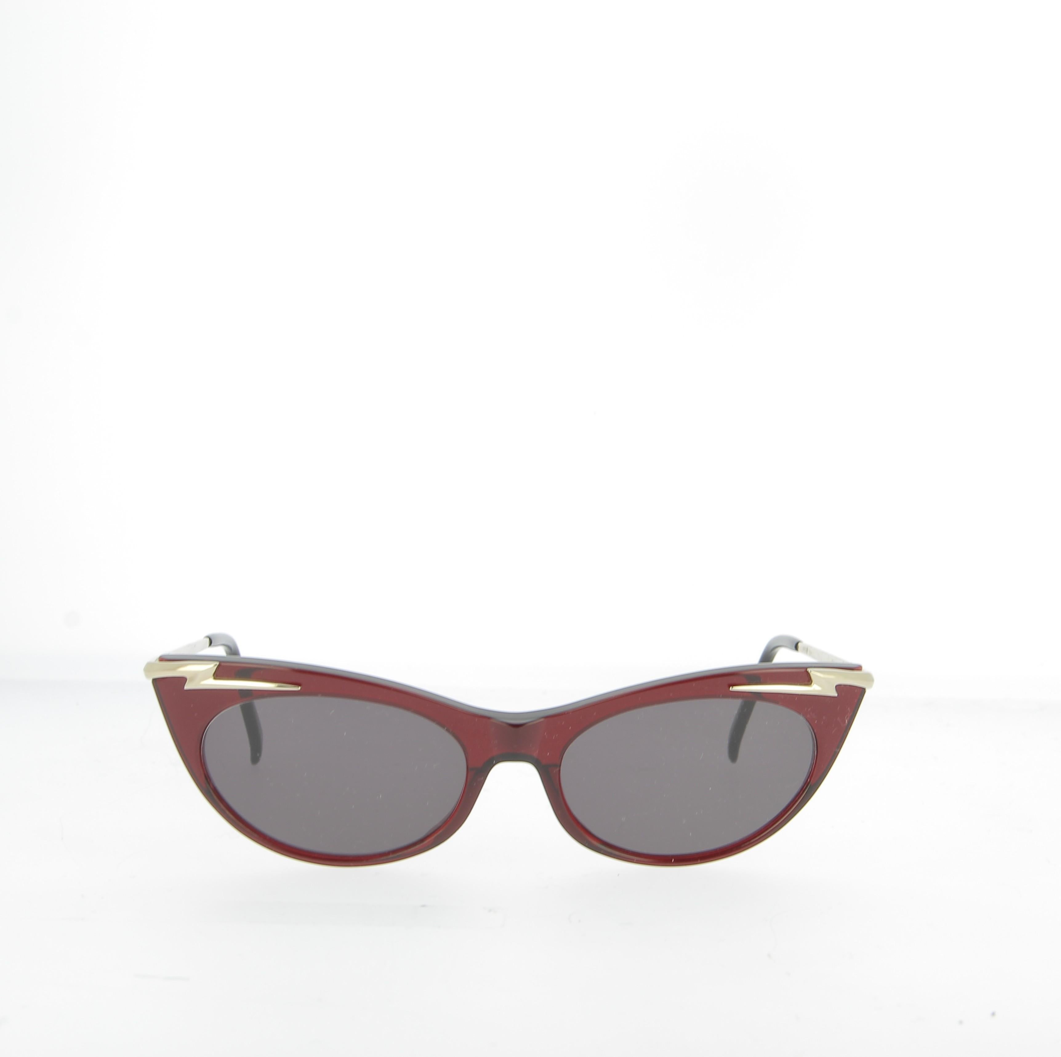 Lunettes de soleil vintage des années 90 - Thierry Mugler Pour hommes en vente