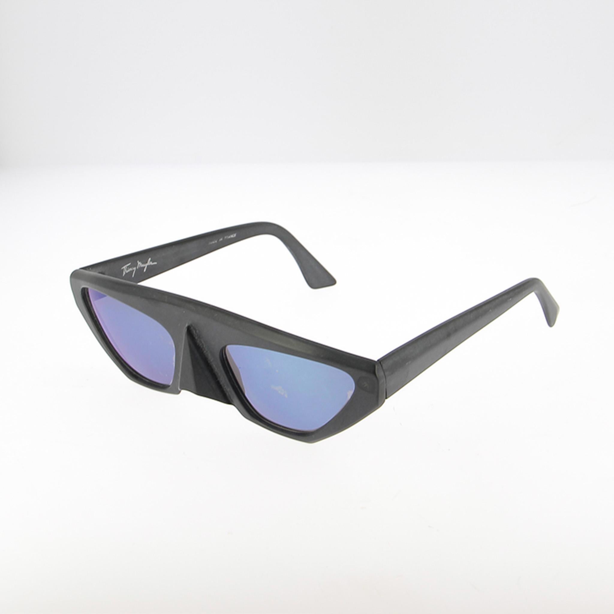Gris Lunettes de soleil vintage de Thierry Mugler - Fantasia 22 - 1990 en vente