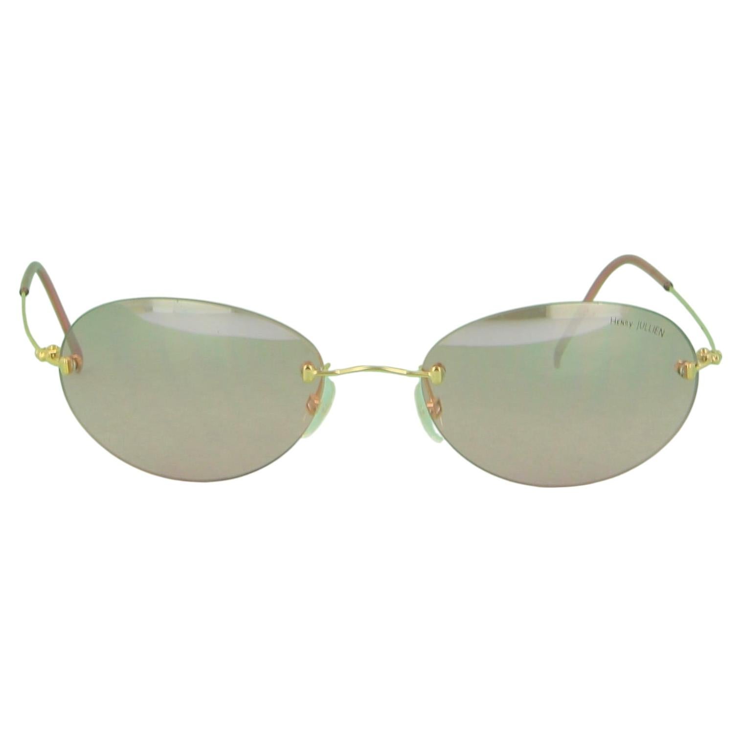 Vintage sunglasses Agnes B from the 90's For Sale at 1stDibs
