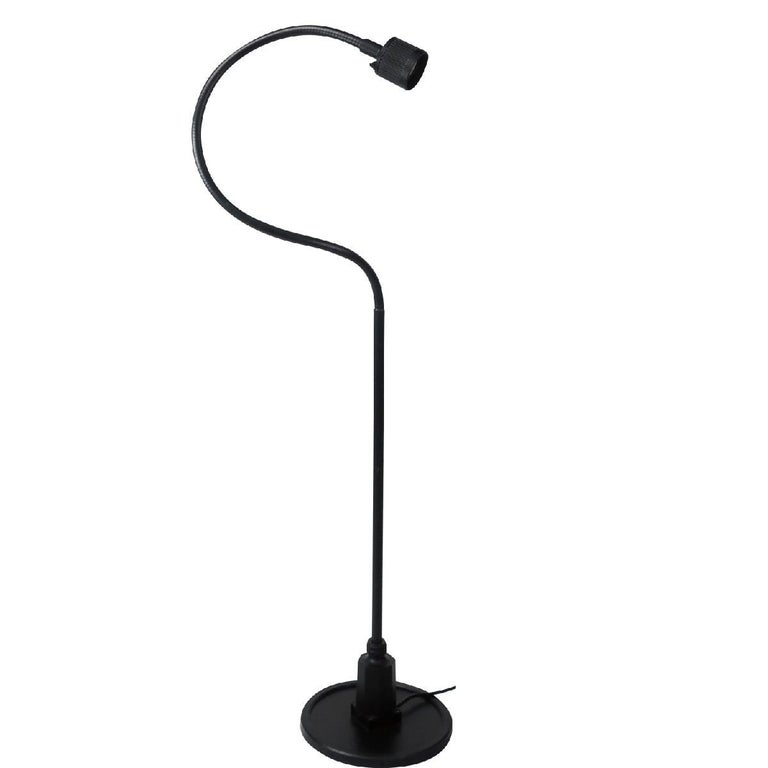 Vintage Sunnex Rubber Gooseneck Floor Lamp For Sale at 1stDibs