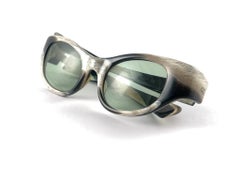 Vintage Suntimer Victory Cat Eye Made in France 1960 Sunglasses