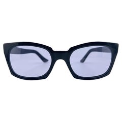 Vintage Suntimer Victory Midcentury Black Made in France 1960 Sunglasses