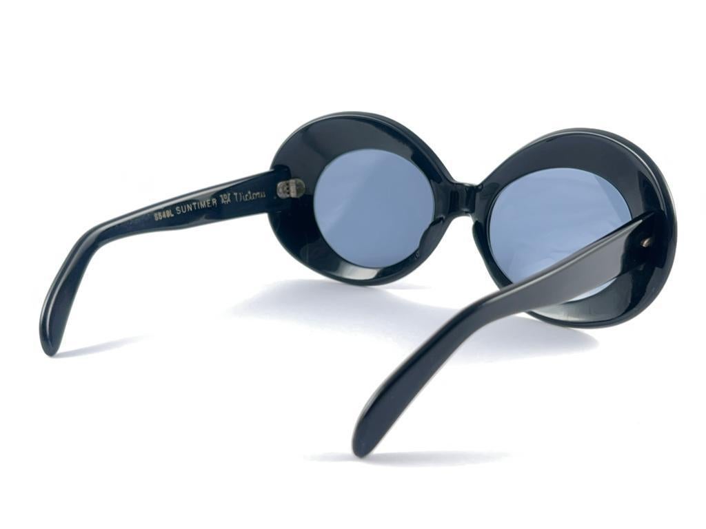 Vintage Suntimer Victory Rising Sun Skimo Style France Sunglasses, 1960   For Sale 2