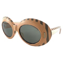 Vintage Suntimer Victory Suntimer Rose Made in France 1960 Sunglasses