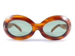 Vintage Suntimer Victory Tortoise Made in France 1960 Sunglasses