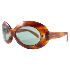 Vintage Suntimer Victory Tortoise Made in France 1960 Sunglasses 