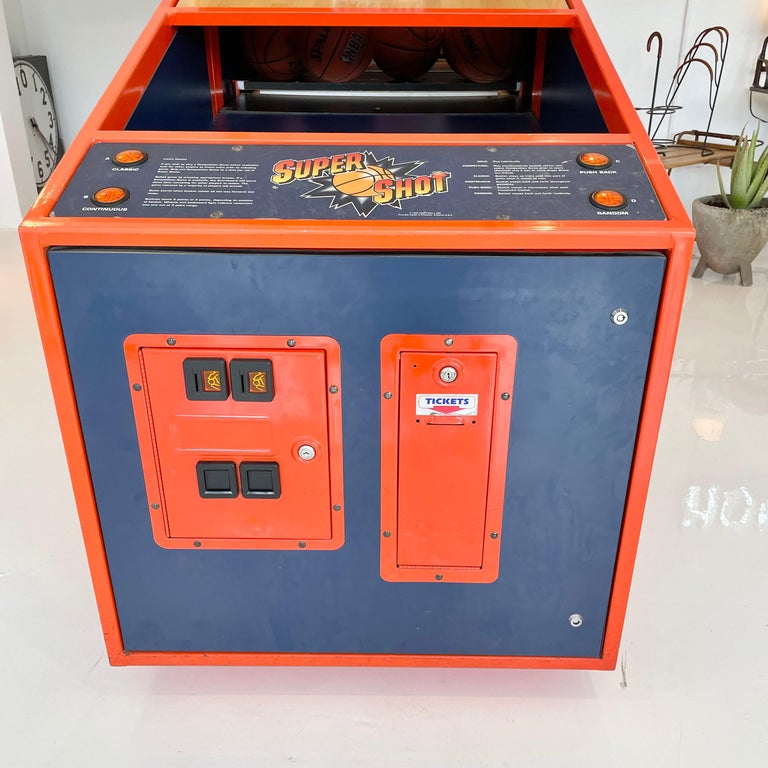 Vintage Super Shot Basketball Arcade Game by SkeeBall For Sale at 1stDibs