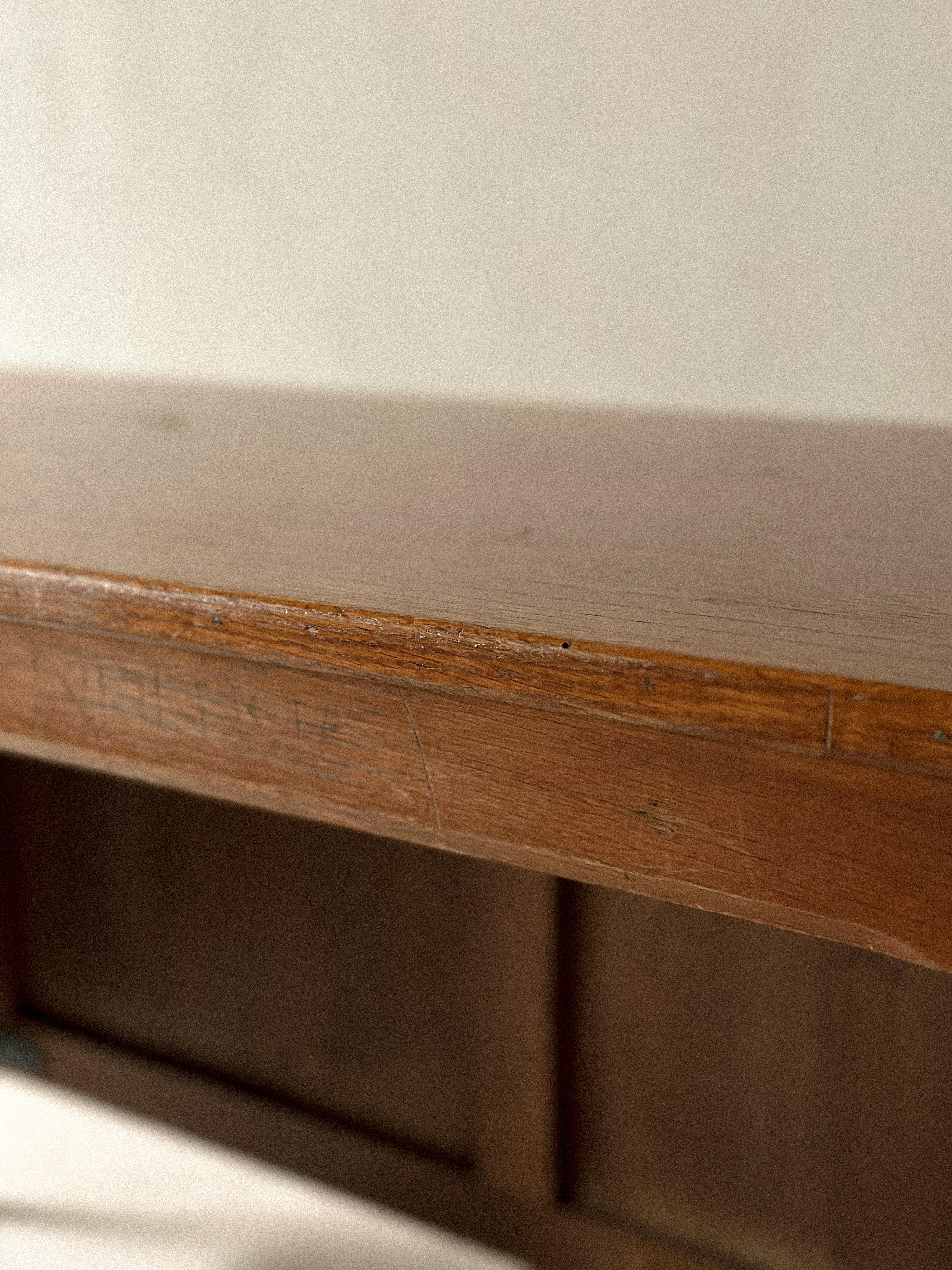 20th Century Vintage “Surveillant” desk attributed to Ateliers Jean Prouvé, France, c. 1960s For Sale