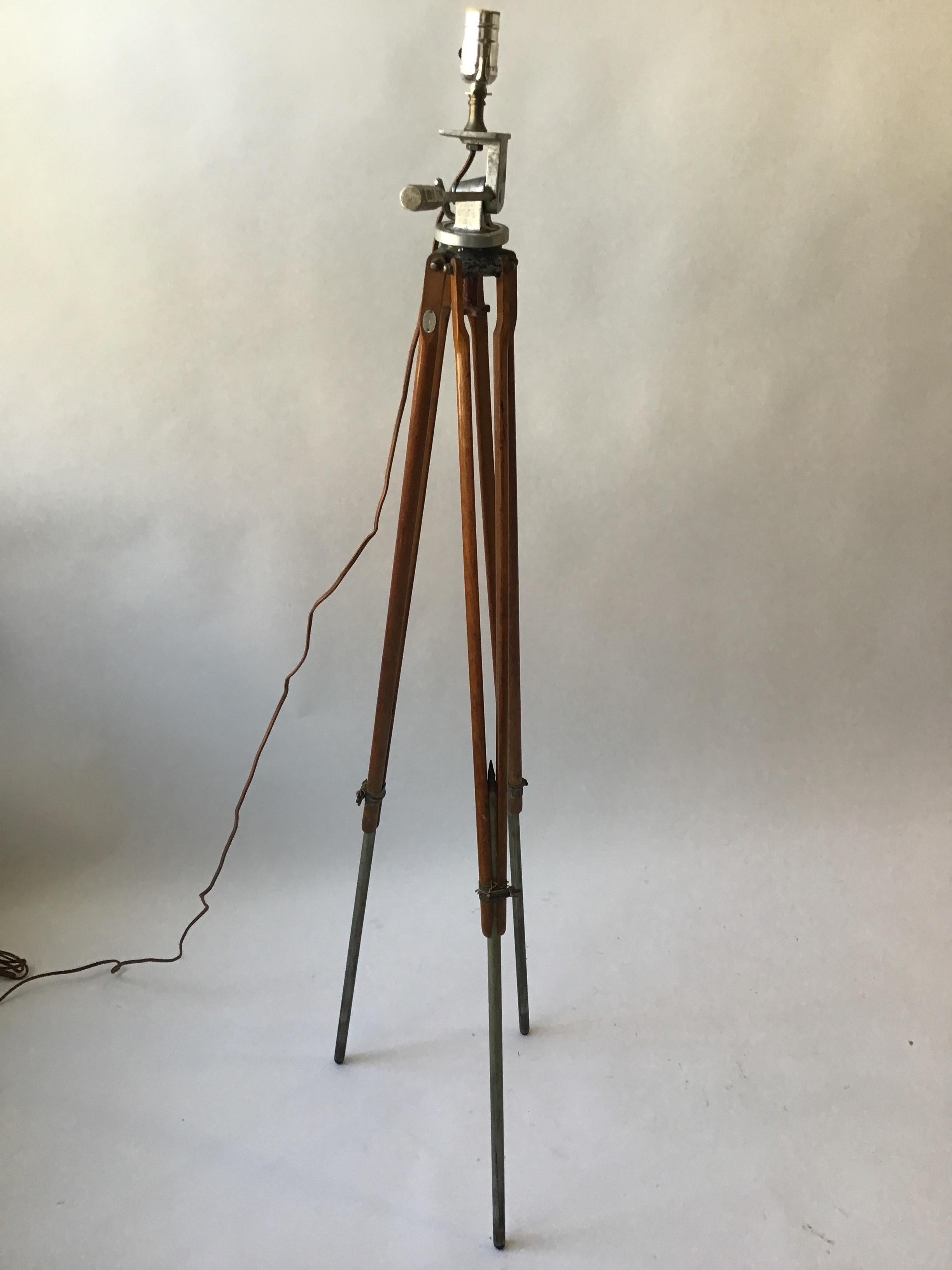 Vintage Surveyors Floor Lamp at 1stDibs | surveyors lamp