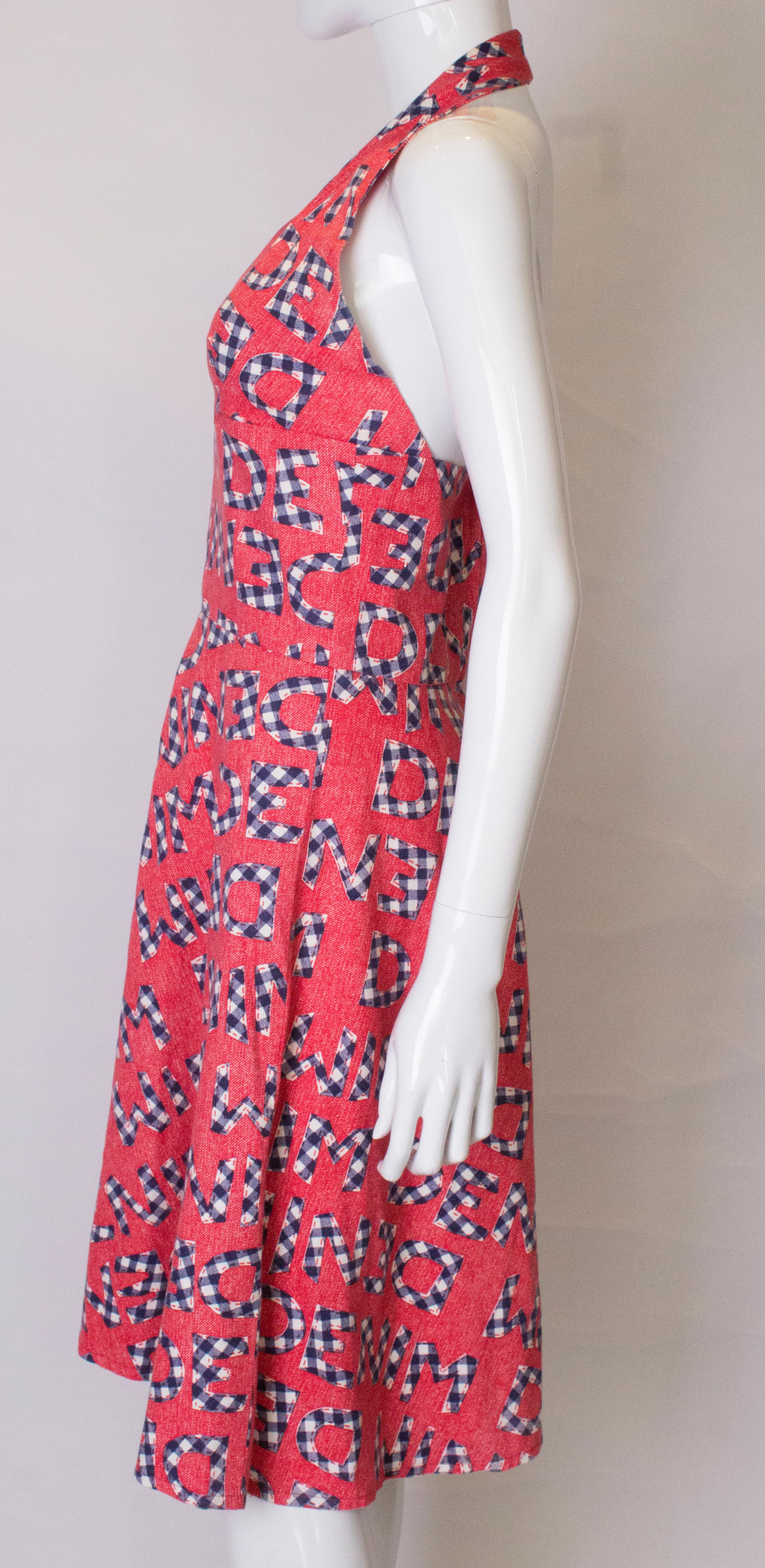 Vintage Susan Small Vestido casual de verano de algodón en venta 1