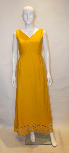Vintage Susan Small Evening Dress with Detail at Hem