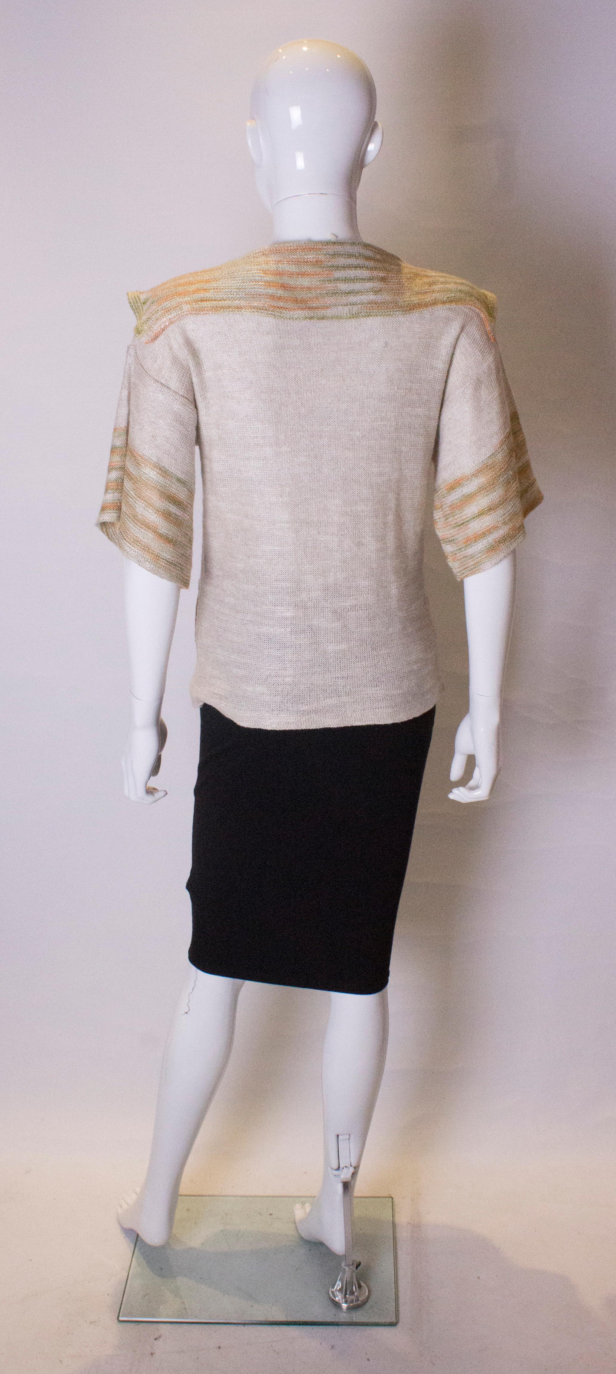 Vintage Susan Kleiner Vintage-Pullover mit Taschen im Angebot 2