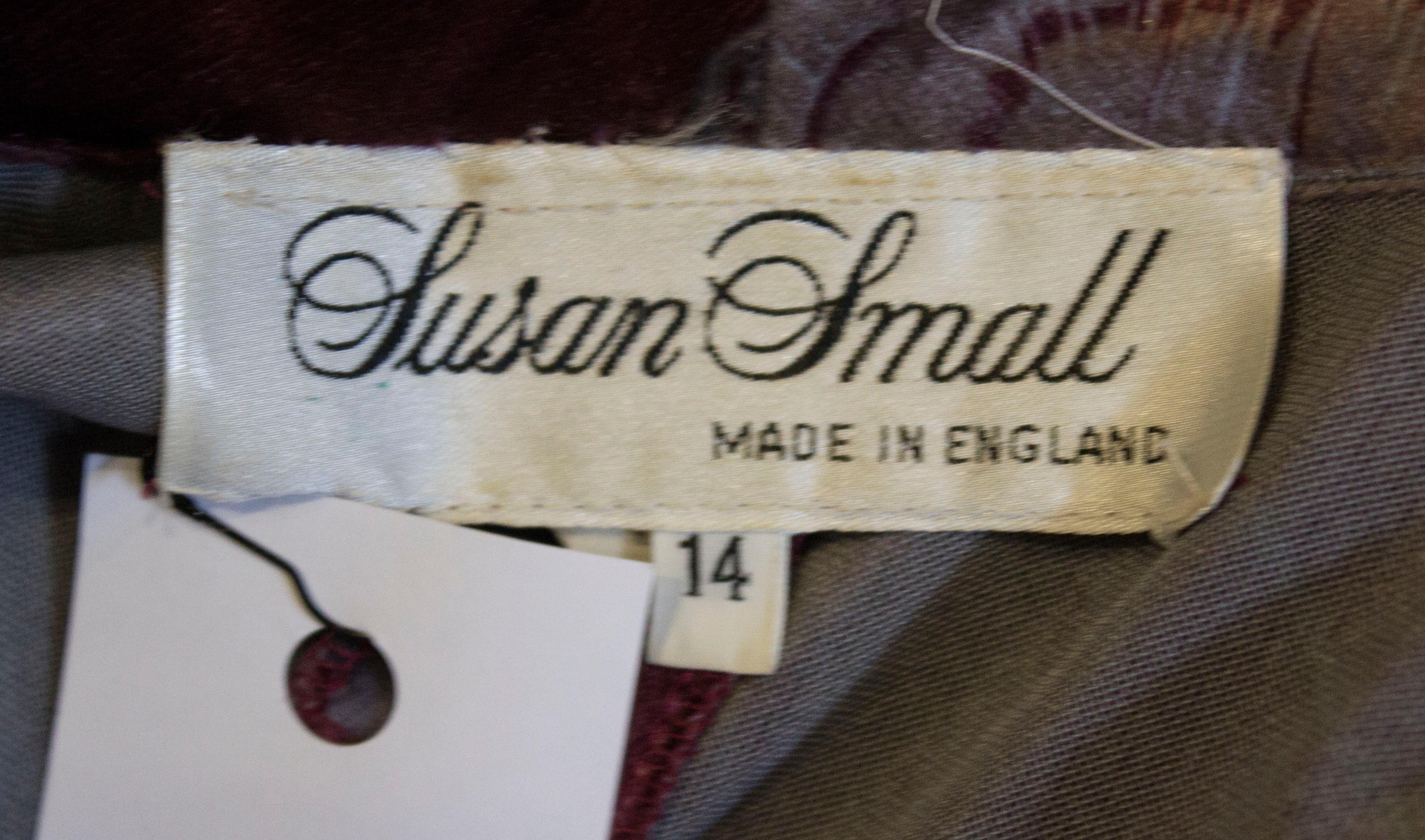 Vintage Susan Small of London Dress For Sale 5