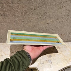 Vintage Sushi Plate Abstract Color Block KOTOBUKI