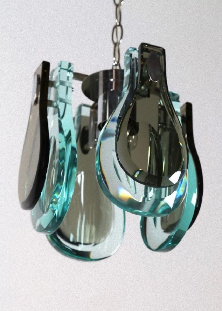 Italian Vintage Suspended Lamp, Italy, 1970s