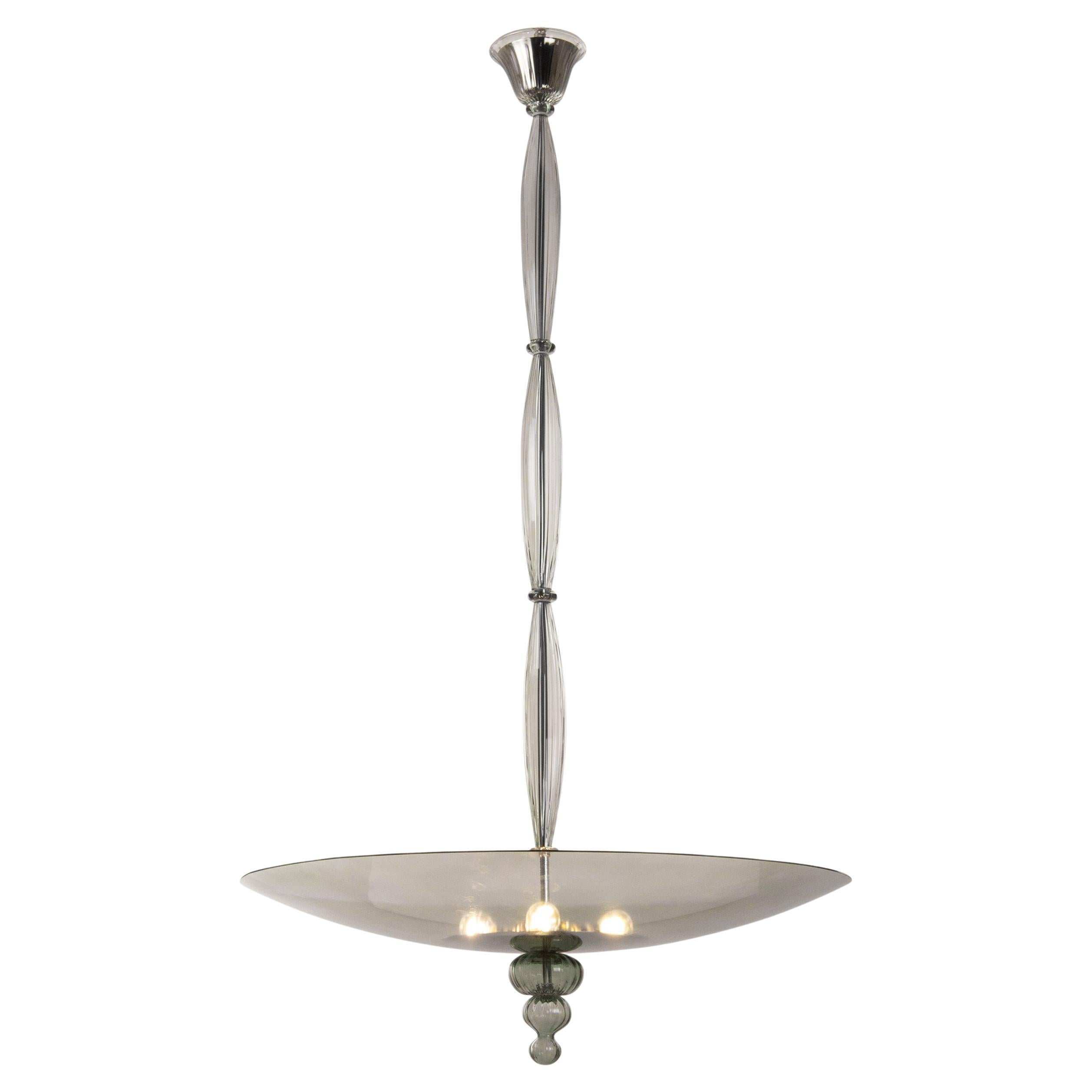 Vintage Suspension in Murano Glass by Multiforme