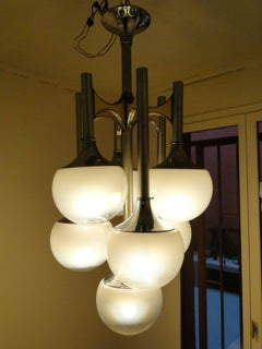Sciolari Suspension Italy Lamp Pendant 7 Lights
