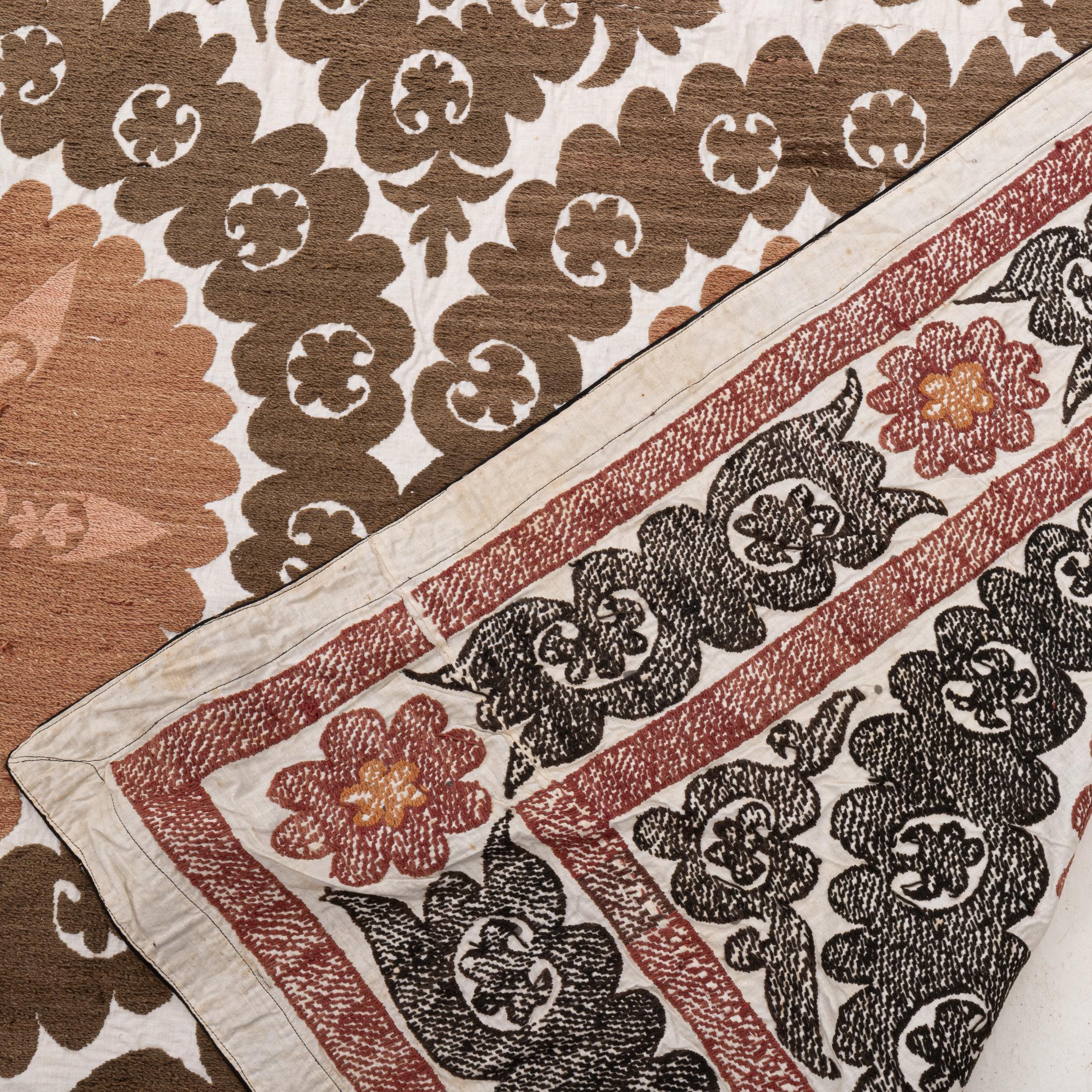 Suzani aus Samarkand, Usbekistan, Vintage im Angebot 4