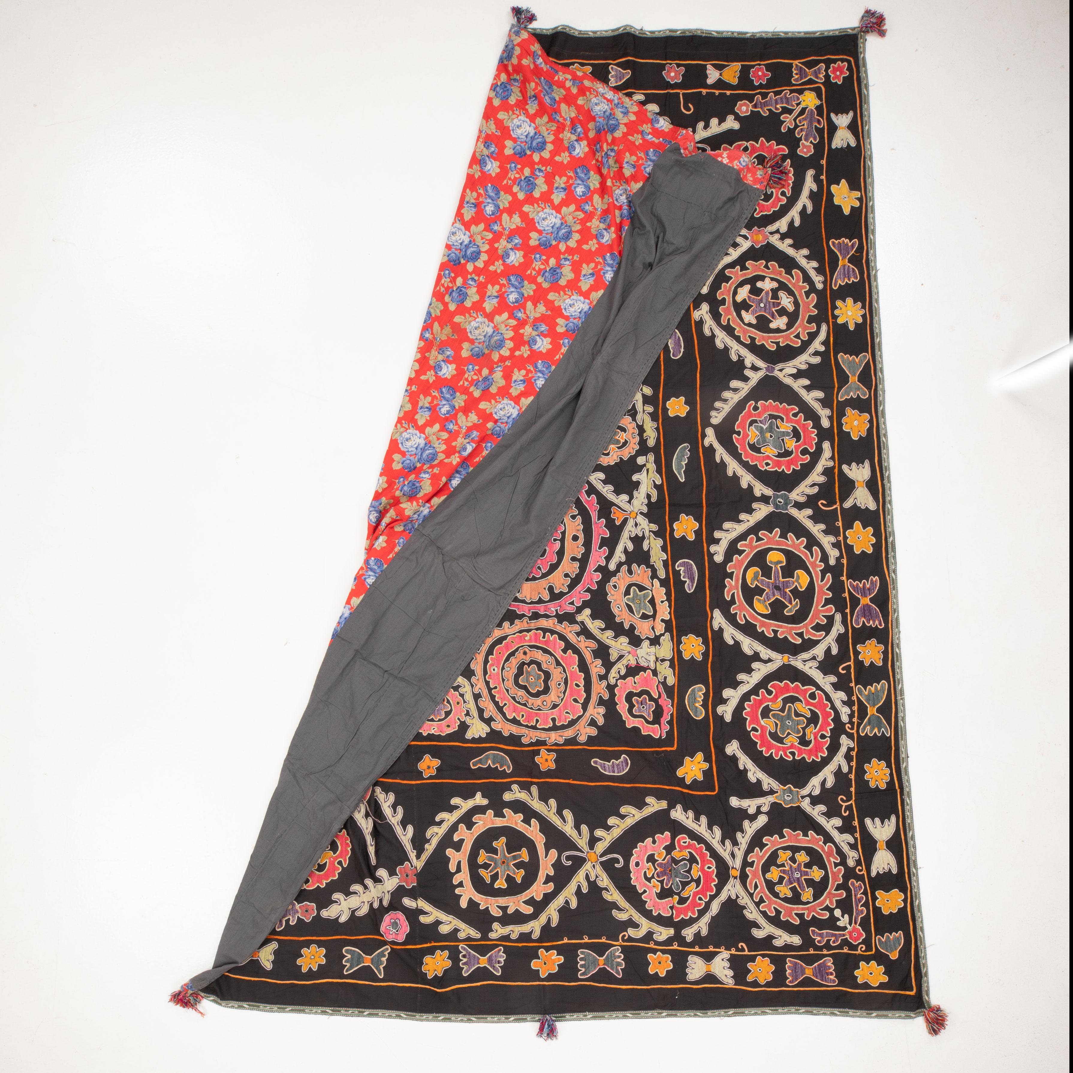Embroidered Vintage Suzani from , Uzbekistan For Sale