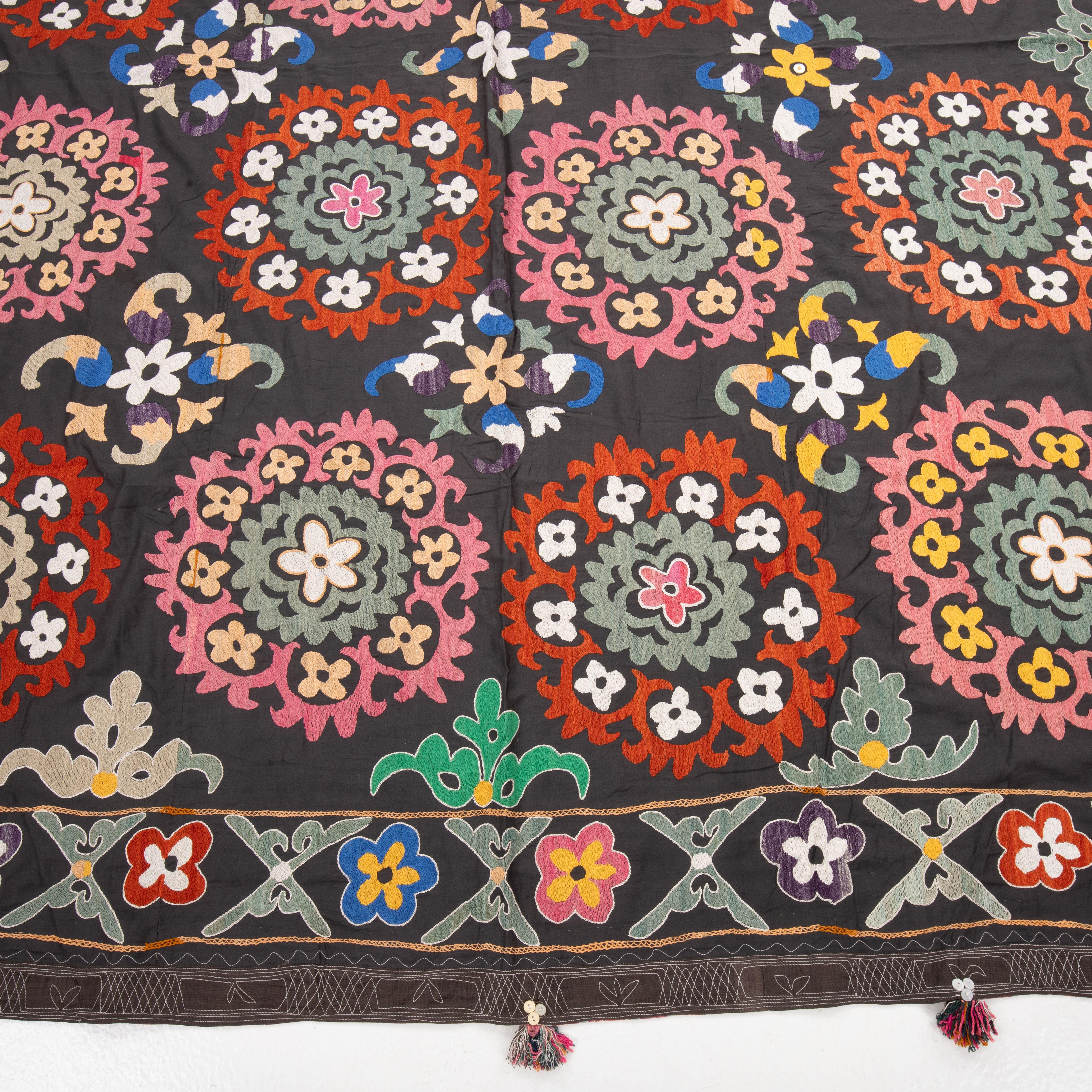 20th Century Vintage Suzani from , Uzbekistan For Sale