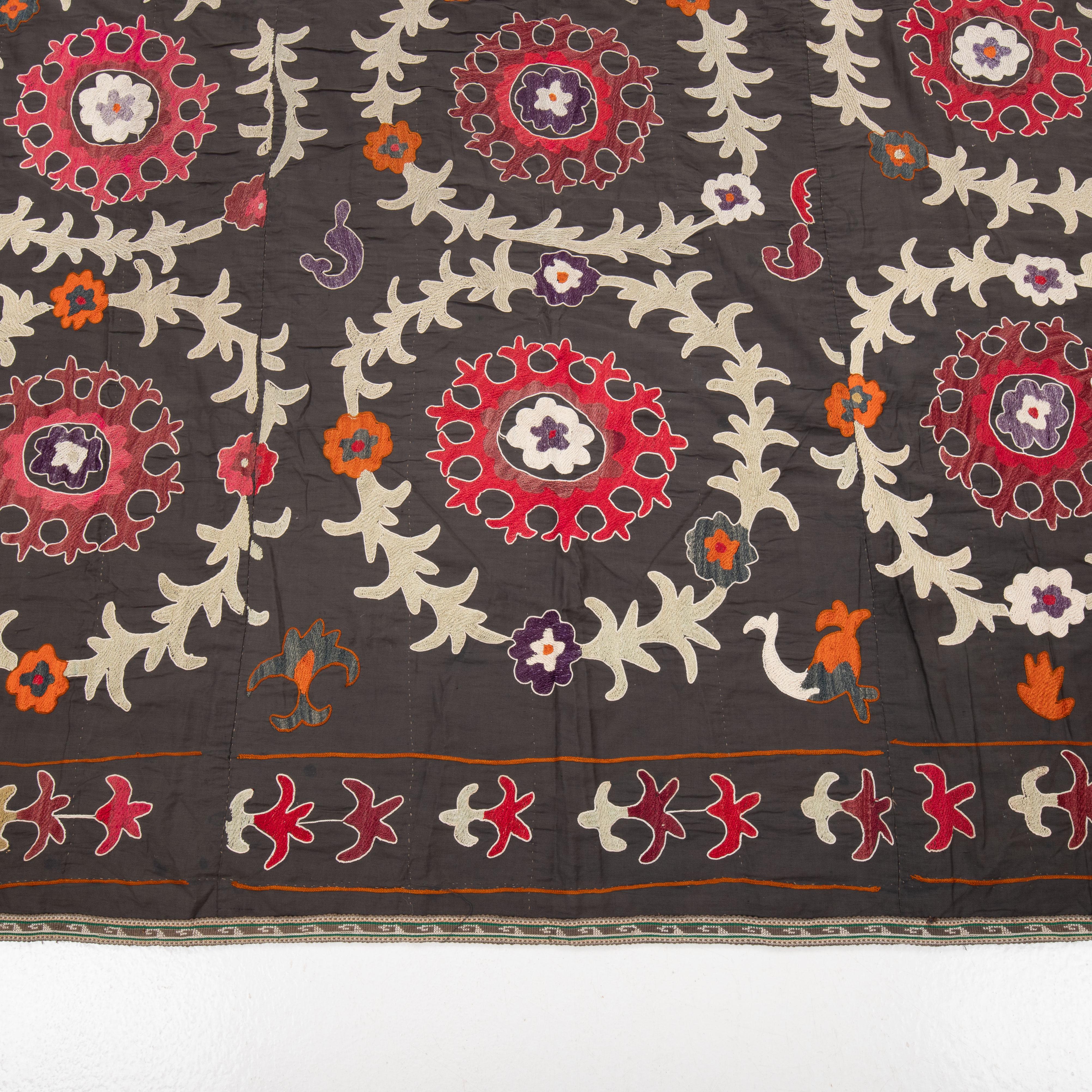 20th Century Vintage Suzani from , Uzbekistan For Sale